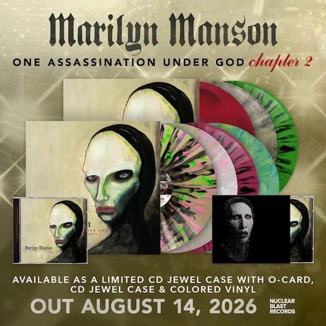 'Front Toward Enemy': Marilyn Manson adelanta nueva música